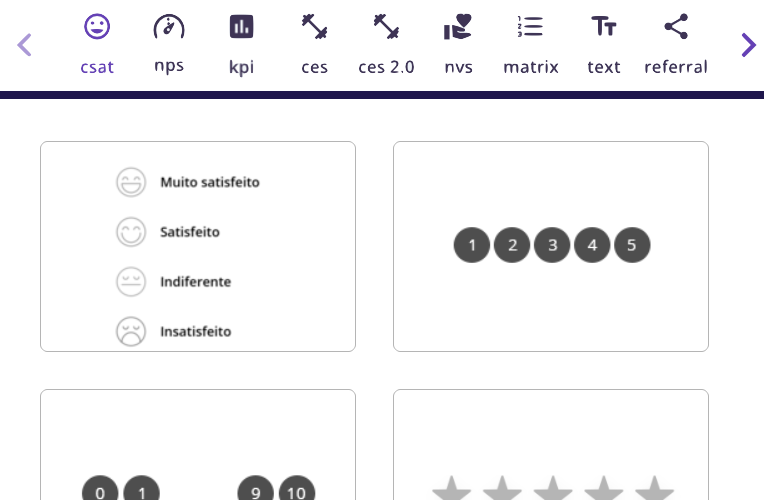 Componentes de resposta